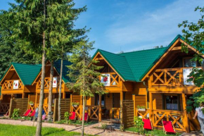 Domki pod lasem blisko morza in Kobyla Kępa
